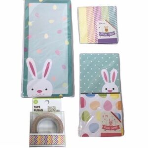 Easter Stationery List Pad Sticky Note Page Flags Washi Tape Planner Accessories